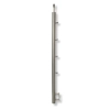 Słupek Lewy Ø 42,4 x 1130 mm 4 Uchwyty Rurki Ø 12 mm AISI 304 MOCOWANIE BOCZNE Balustrada Poręcz